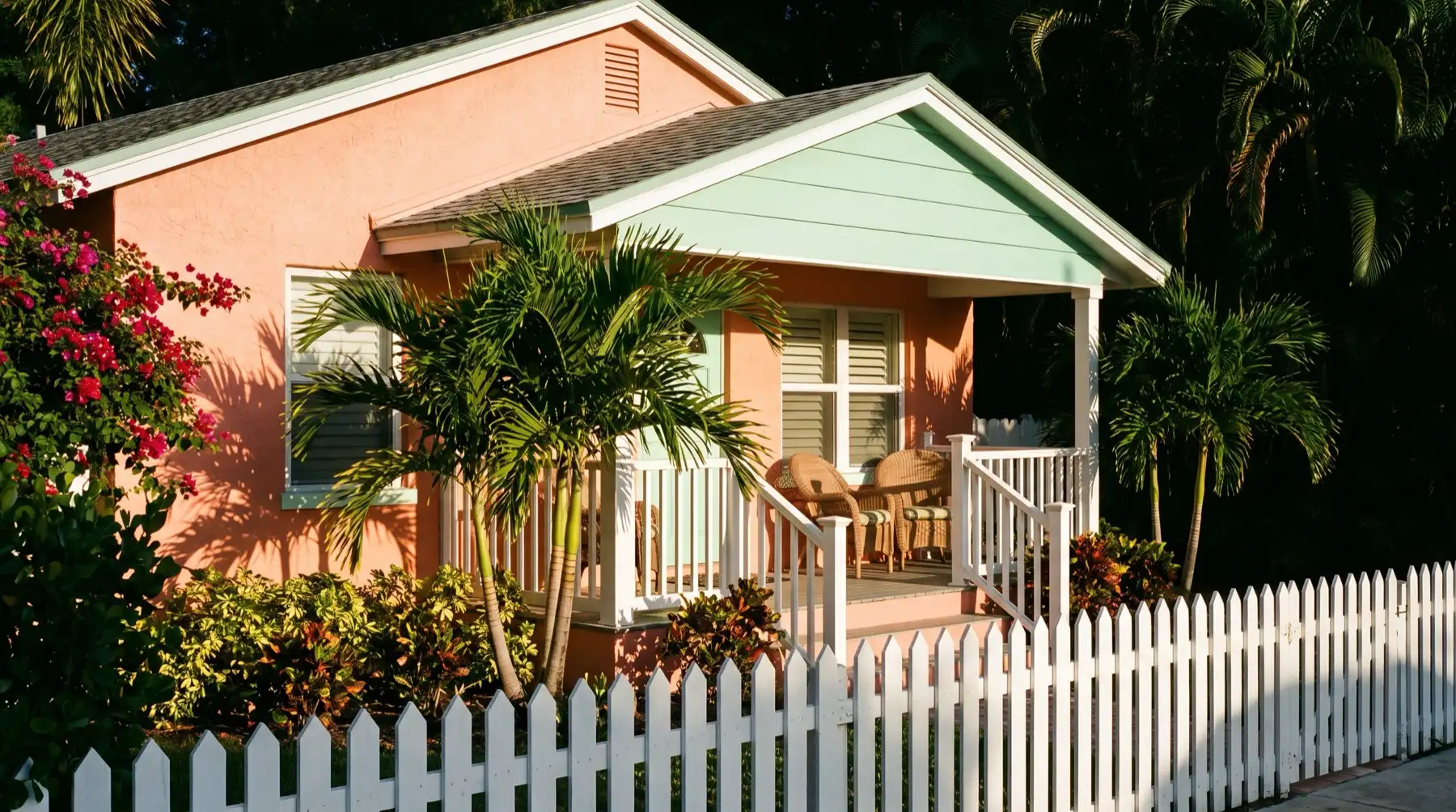 Illustrative image: A Delray Beach cottage-style home