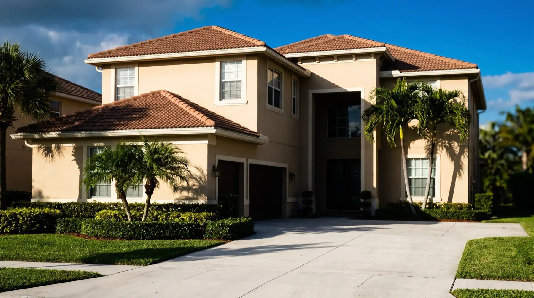 Illustrative image: A large newer Parkland family home